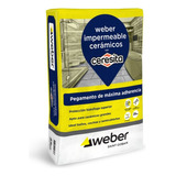 Pegamento Weber Impermeable Ceramicos Con Ceresita X25kg