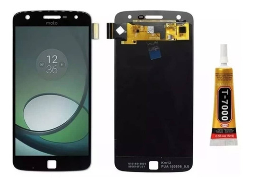 Frontal Tela Touch Lcd Display Moto Z Play Xt-1635 + Cola 