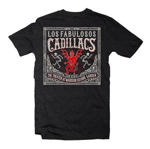 Playeras Los Fabulosos Cadillacs Full Color Xxg -12 Modelos 