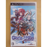 Psp Project Gloria Union Playstation Videojuego Japon Anime