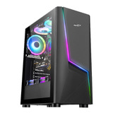 Gabinete Gamer Sentey P20 Rgb Lateral Transparente Atx Full