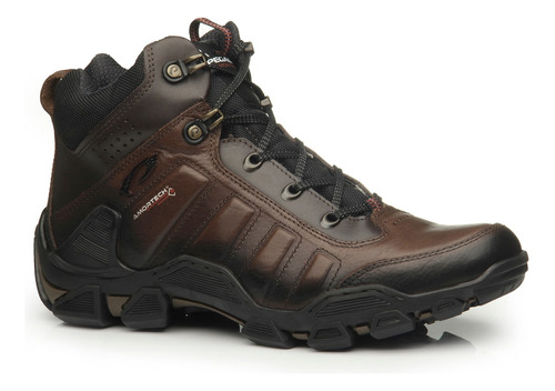 Borcegos Trekking Hombres Cuero Pegada 150055-01 Luminares