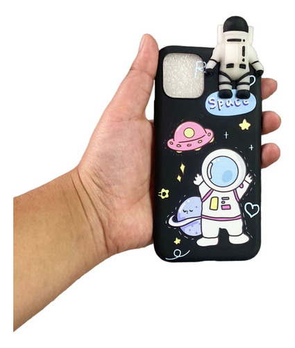 Carcasa Para iPhone Astronauta Espacio Funda Silicona 