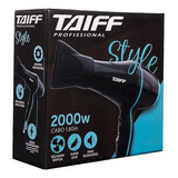 Secador De Cabelo Taiff Style 110v Preto 2000w