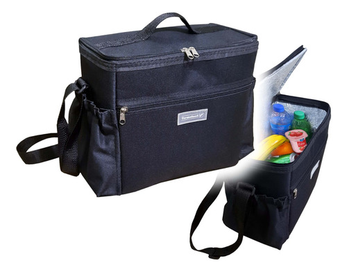 Lunchera Bolso Conservadora Cooler Termico Plegable 12 Lts.