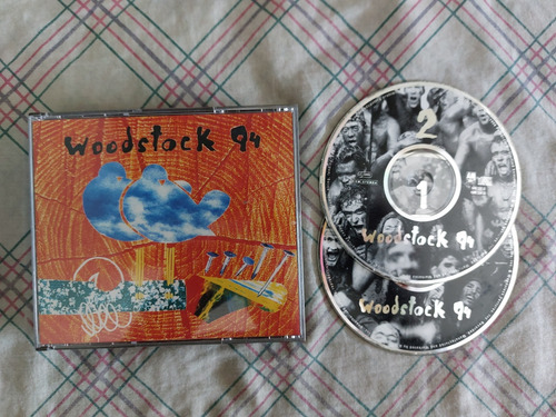 Woodstock 94 - Cd (leer Descripción) Green Day, Metallica