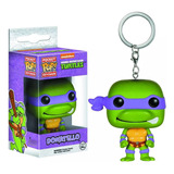 Llavero Funko Donatello Tortugas Ninja Tmnt Keychain Pop!
