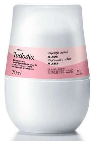 Natura Antitranspirante Aclarador Roll On 70 Ml