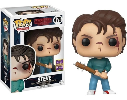 Funko Pop Stranger Things Steve Exclusivo Sdcc #475