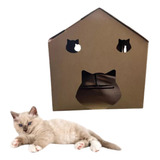 Casa Para Gato Toca Casinha De Papelão Fácil De Montar