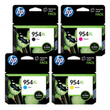 Kit Pack Cartuchos De Tinta  Hp 954xl Originales Alto Rend.