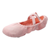 Zapatillas De Ballet De Lona Para Niñas Zapatos De Ballet