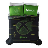 Edredon Individual Xbox Doble Vista Microsoft Gamer Vianney