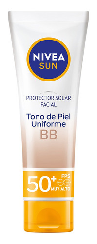 Protector Solar Facial Con Color Nivea Sun Fps 50 50ml