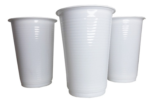 Vaso Plastico Descartable Blanco 220cc American X1000u