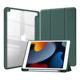 Capa Fundo Acrílico Transp Para iPad 10.2 A2197 A2200 A2198