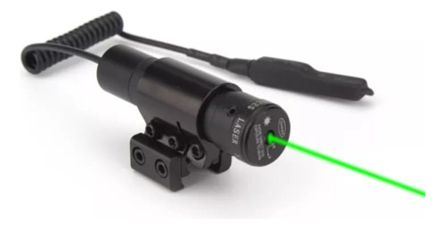 Laser Pra Cano Universal Mira Óptico Rifle Carabina Verde...