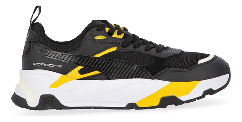 Zapatillas Puma Pl Trinity Hombre En Negro Y Amarillo