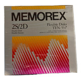Diskettes 5 1/4 Memorex Doble Densidad Caja Cerrada Celofan