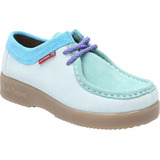 Zapato Niña Navajo Houston Jr [26-29] Celeste Hush Puppies