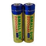 Combo X2 Baterias Recargables Pilas 18650 2200mah 9.6wh 3.7v