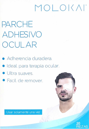 Parches Oculares (2 Cajas Con 20 Piezas C/u)