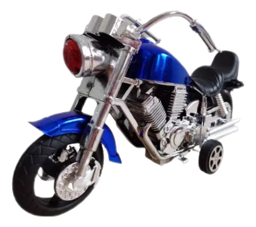 Moto Chopera Motocicleta - Azul