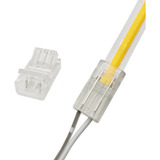 Conector De Cable Tira Led Cob De 2 Pines De 8 Mm Sin S...