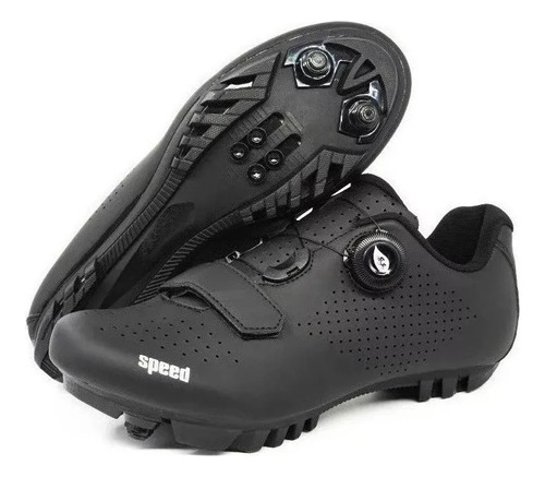 Zapatillas De Ciclismo  Mountain Leather Shoe A