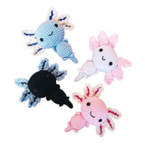 Peluche Ajolote Peluche Axolotl Amigurumi Tejido