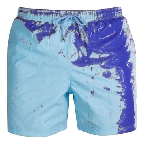 Pantalones Playa Para Hombre Que Cambian Color Con Agua