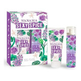 Wanama Sexy Spice Body Splash 100ml + Body Lotion 100g Set