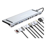 Adaptador Hub Usb C A Hdmi Multipuerto Usb Docking Station