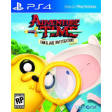 Adventure Time Finn And Jake Investigations. Playstation 4.