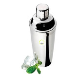 Coqueteleira Inox 750 Ml Prático Para Fazer Caipirinha Drink Cor Cinza