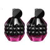 Perfume Sweet Black Intense Cyzone Dama Original X2