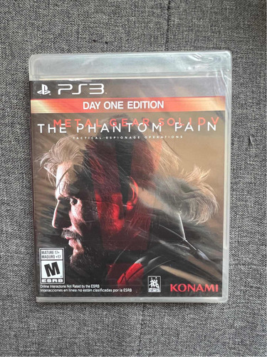 Metal Gear Solid Phantom Pain Day One Playstation 3 Ps3 5