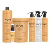 Kit Trivitt Itallian Color Mascara Segredo Cauter Fluido Rep