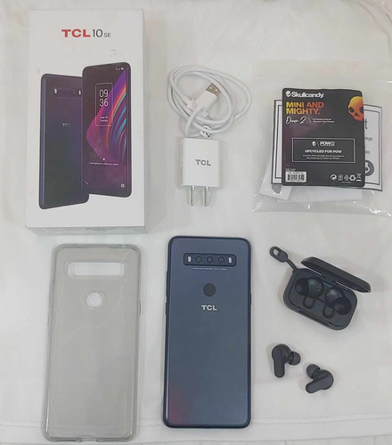 Tcl 10 Se 64 Gb Desbloqueado + Audifonos Skullcandy + Accesorios + Funda Mejoro Precio