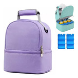 Kit: 1 Bolsa Térmica Y 2 Bolsas De Hielo Mum