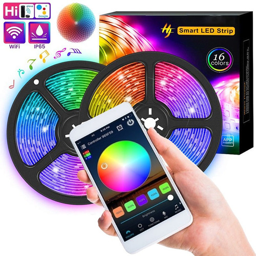 Perfect Luz Rgb 10m Wifi Smart Light Con 2835 Luces