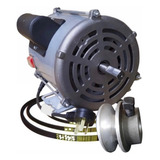 Motor Weg 1 Hp Para Hormigoneras Trompitos + Polea + Correa 