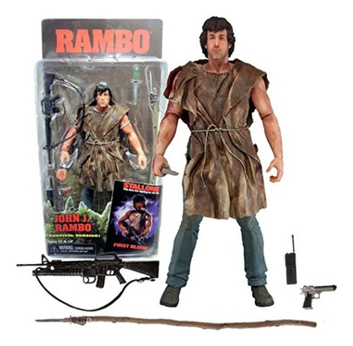 Action Figure Rambo - First Blood Survival Edition  neca