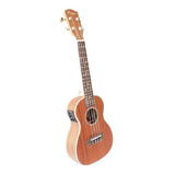 Ukelele Electroacustico Parquer Soprano Eq Funda Uk160 