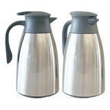 Kit 2 Garrafas Térmicas Pequena 1l Água Gelada Café Quente