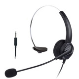 Auricular Headset Vincha P/ Telefono Inalambrico Plug 2.5mm