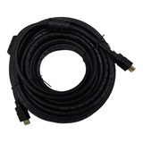 Cable Hdmi 2.0 4k 60 Hz 15 Metros Full Hd 1080 Dorado Nisuta