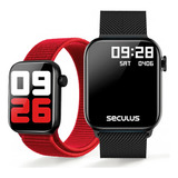 Smartwatch Seculus Troca Pulseiras 17001mpsvpl1 - Médio