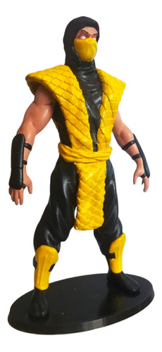 Scorpion De Mortal Kombat. Figura De 15cm. Imp 3d.