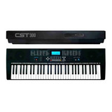 Teclado Custom Sound Cst-300 61 Teclas Estudante Novo